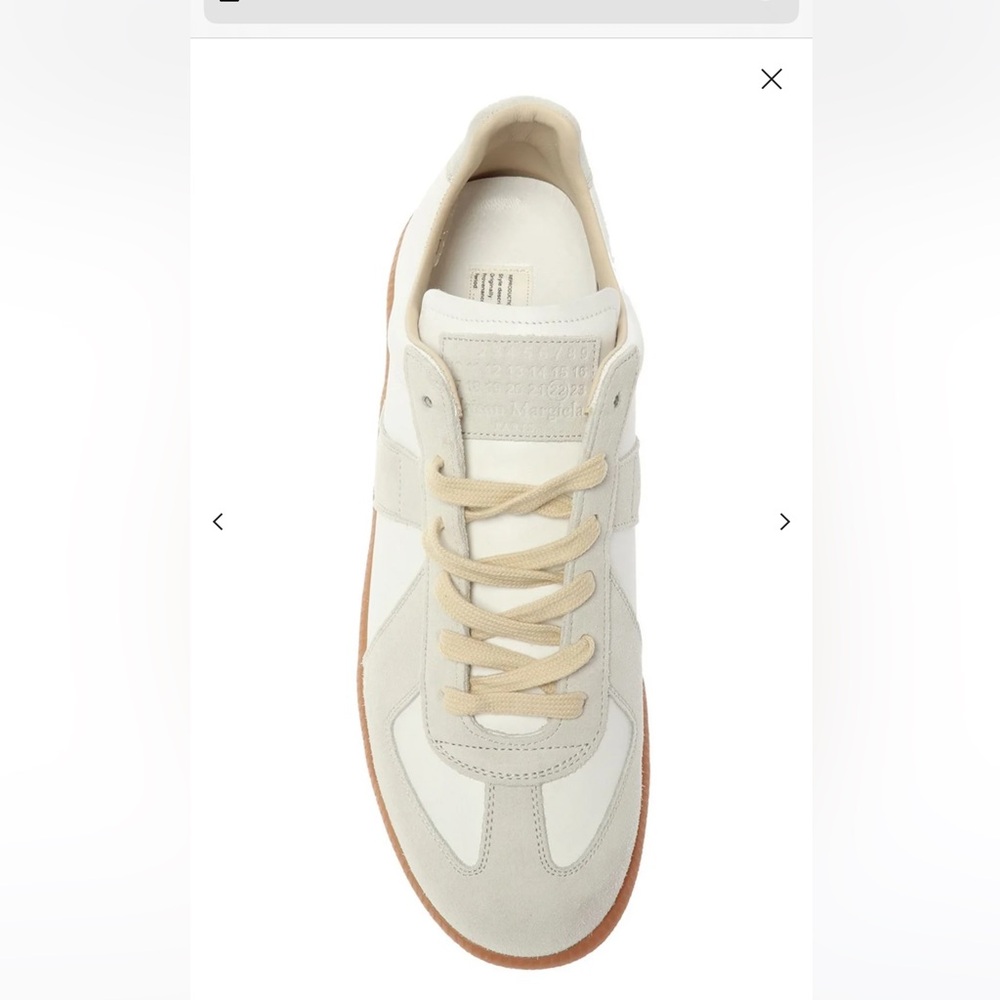 Maison Martin Margiela Men's White Sneakers